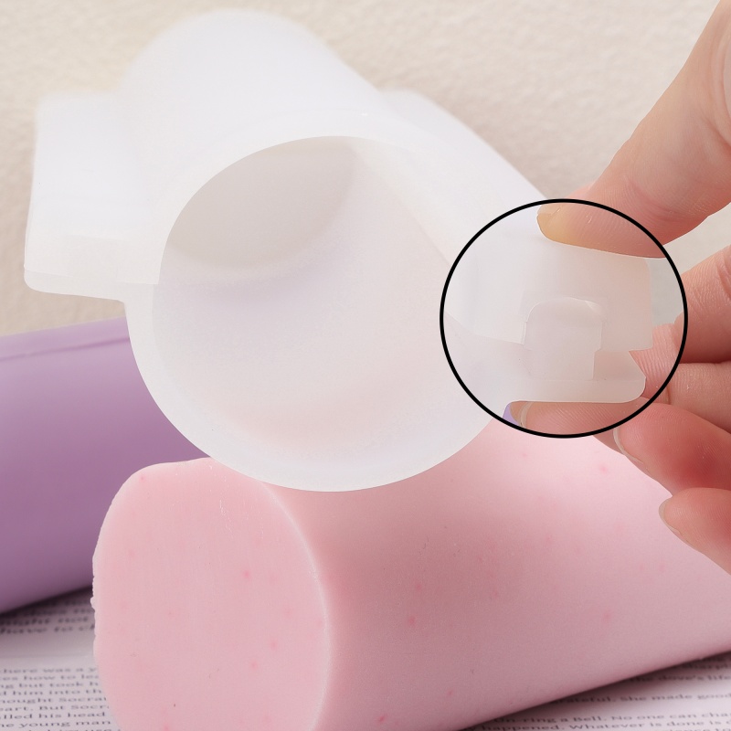 Soap Making Formula - قالب صابون سيليكون على شكل عمود