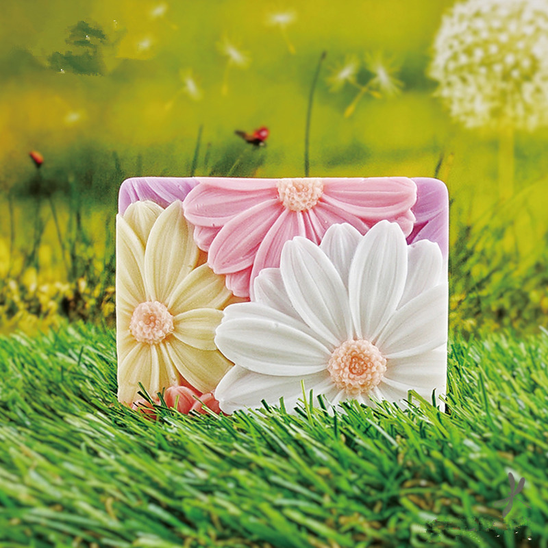 الأحدث!! !3d أنيقة عباد الشمس  - مراجعة Soap Making Formula وسعره