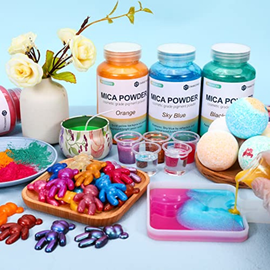 مسحوق الميكا، عبوة كبيرة 200 ج - مراجعة Soap Making Jar وسعره