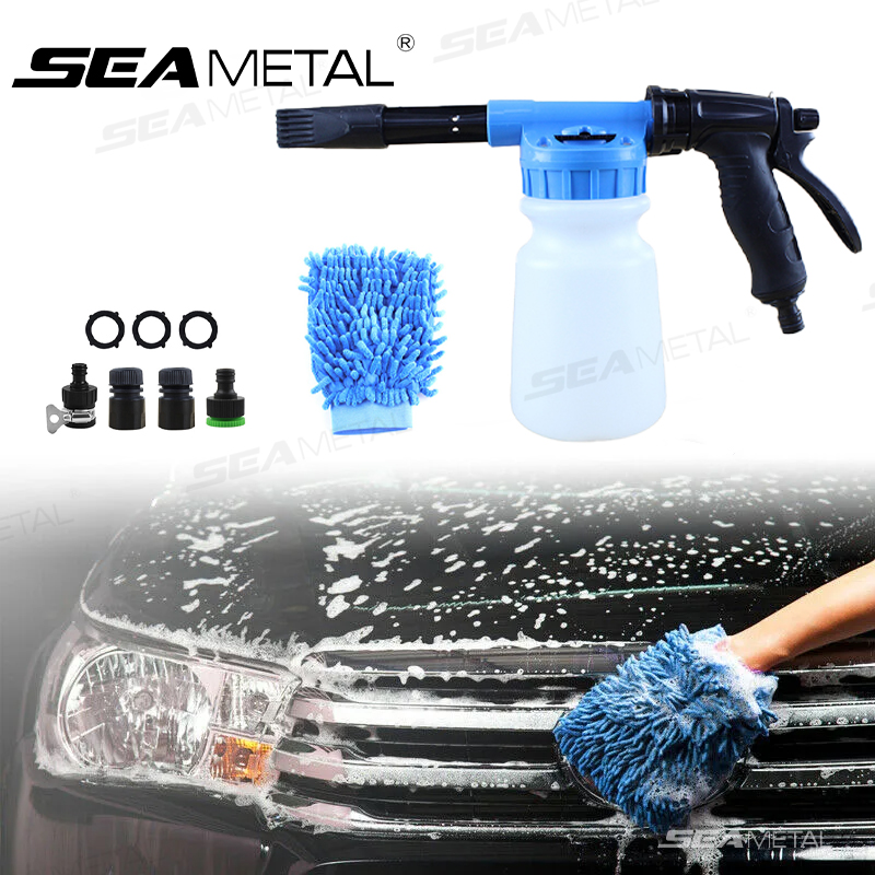 SEAMETAL 1L مسدس رش رغوة غسيل  - مراجعة Soap Making Chemical وسعره