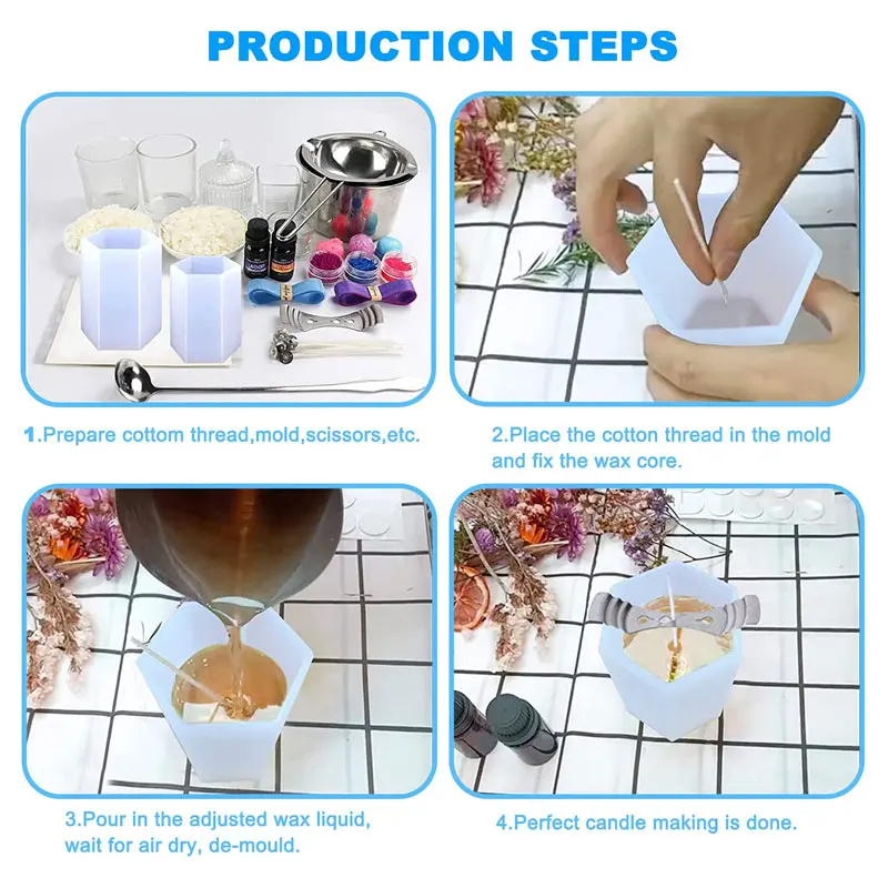 اسطوانة سيليكون شمعة قوالب الر - مراجعة Soap Making Chemical وسعره